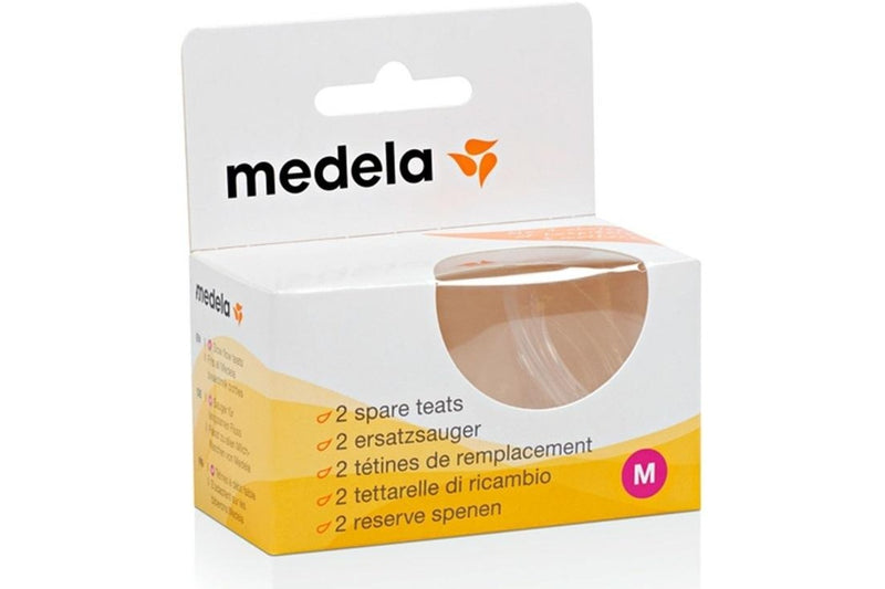 Medela: Spare Teats - Medium Flow (2 Pack)