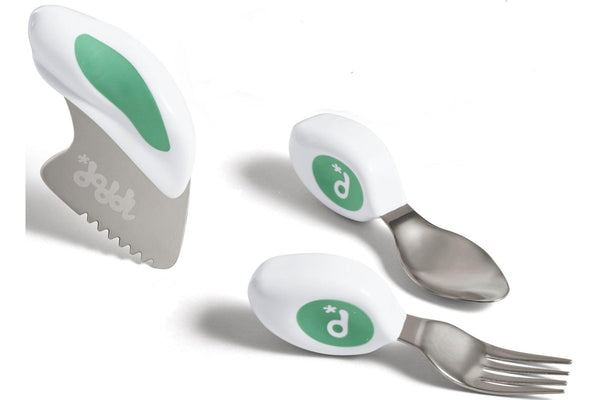 Doddl: 3 Piece Cutlery Set - Aqua