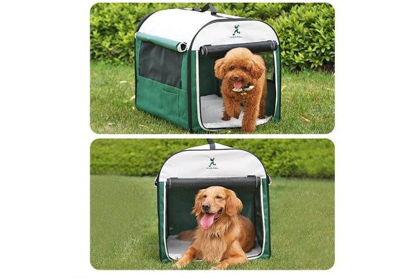 Ape Basics: Portable & Foldable Dog Kennel Medium