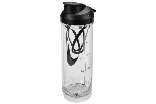 Nike TR Recharge Shaker Bottle 2.0 - Clear / Black (710ml)