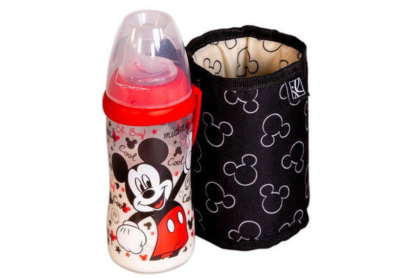 JL Childress: Disney Mickey Mouse Cup 'N Stuff Stroller Cup Holder - Black