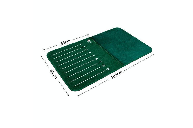 Djd037 Golf Chipping Test Practice Mat Show Ball Trajectory Indoor Trainer