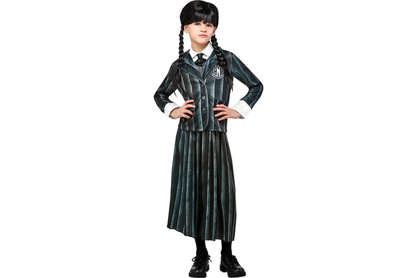 Wednesday (2023): Nevermore Academy - Black Costume (Size: 8-10)