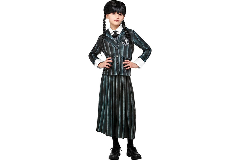 Wednesday (2023): Nevermore Academy - Black Costume (Size: 10-12)