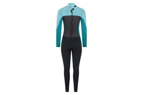 Mountain Warehouse Womens/Ladies Port Royal Long-Sleeved Wetsuit (Black) (12 UK - 14 UK)