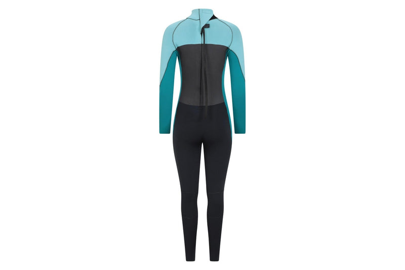 Mountain Warehouse Womens/Ladies Port Royal Long-Sleeved Wetsuit (Black) (12 UK - 14 UK)