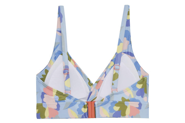 Regatta Womens/Ladies Paloma Abstract Floral Bikini Top (Blue) (8 UK)