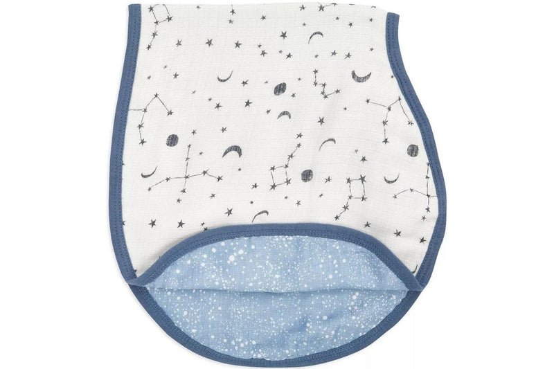 Aden + Anais: Silky Soft Bamboo Burpy Bib - Cosmic Galaxy