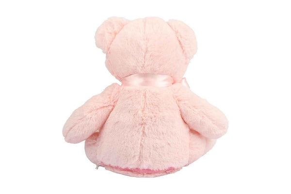 Mumbles Bear Plush Toy (Pink) (One Size)