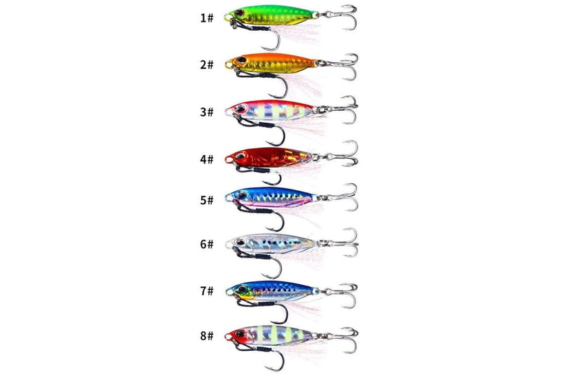 Pack Of 2 Shore Casting Lead Fish Lure 32g Double Hook Long Distance Sinker