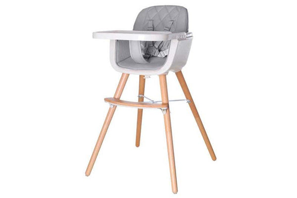 Moose Baby: Sinclair High Chair - Grey