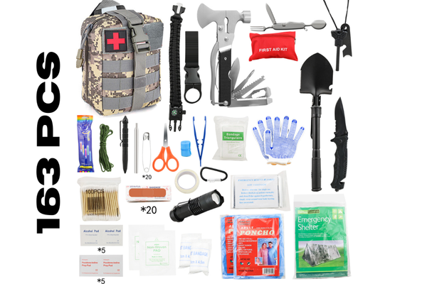 Emergency Survival Kit 163PCS