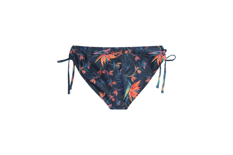 Animal Womens/Ladies Iona Leaf Print Recycled Side Tie Bikini Bottoms (Orange) (6 UK)