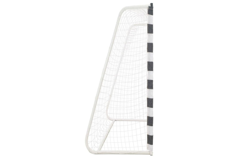 Soccer Goal 300X200x90 Cm Metal Black And White - One Size