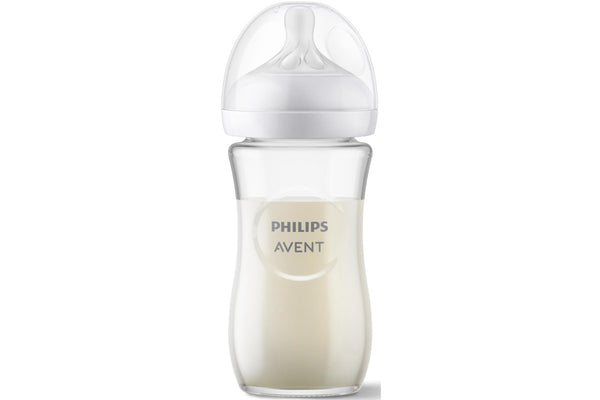 Avent: Natural Response Glass Bottle - 240ml (Single)