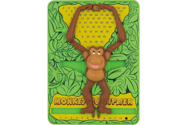 Popular Playthings Monkey Multiplier Educational Math Learning Game Kids 4y+