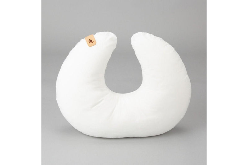 Cuddle Co: Organic Cotton Feeding & Infant Support Pillow - White