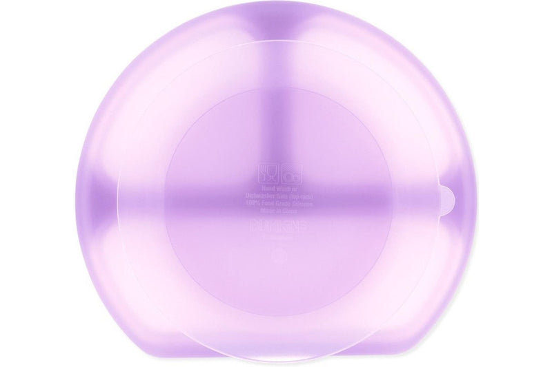 Bumkins: Jelly Silicone Grip Dish - Purple Jelly