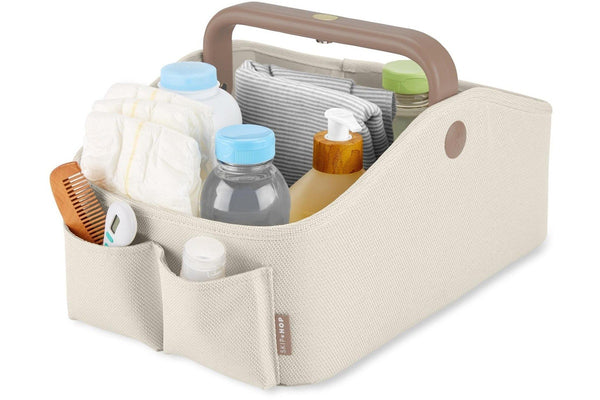 Skip Hop: Nursery Style Light Up Diaper Caddy - Oat