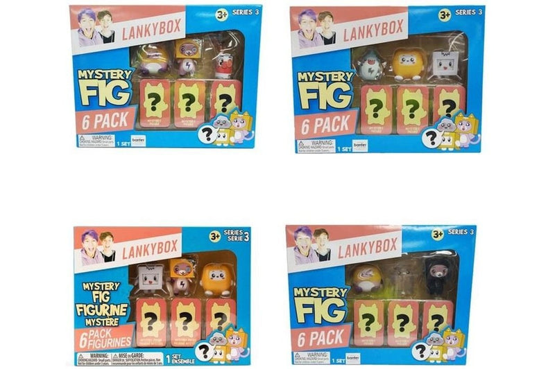 LankyBox: Mystery Fig 6-Pack - S3 (Blind Box)