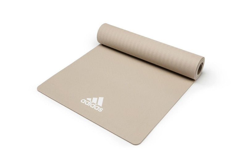 Adidas 8mm Yoga Fitness Mat - Vapor Grey