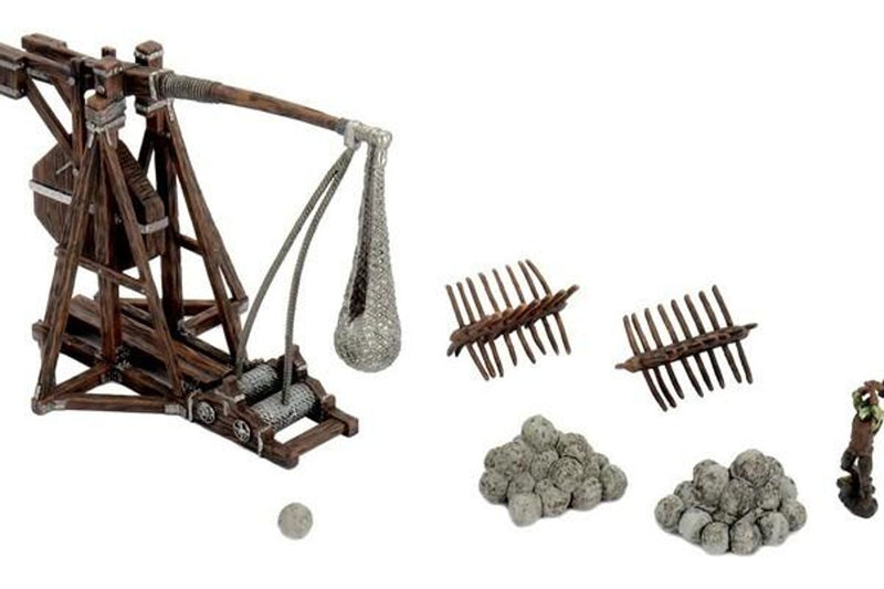 WizKids HD Mini War Machines Trebuchet Miniatures Setting