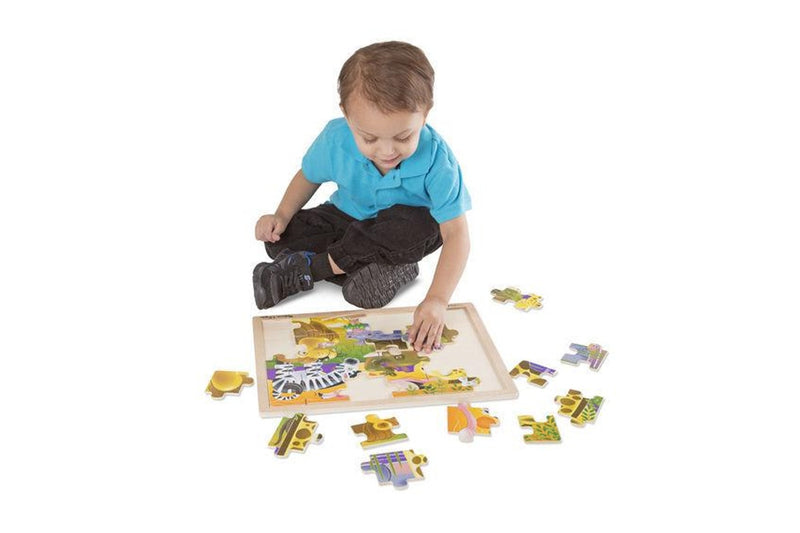 Melissa & Doug: African Plains Wooden Jigsaw Puzzle