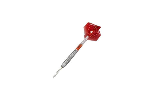 Unicorn Striker Tungsten Darts (Pack of 3) (Silver/Red) (22g)