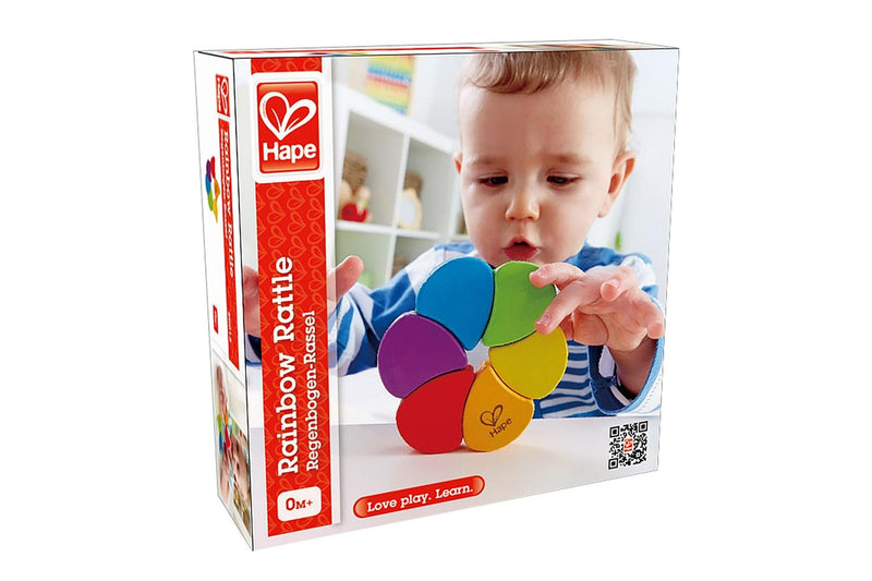 Hape: Rainbow Rattle