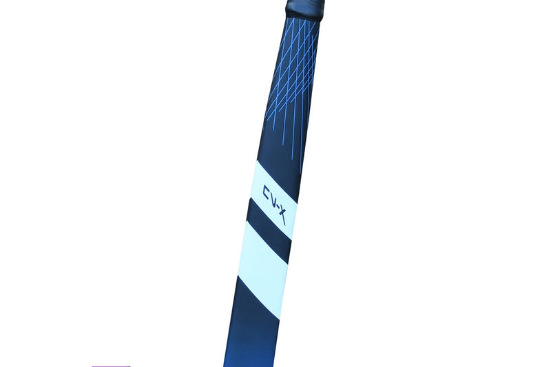 Uwin CV-X Hockey Stick (Black/Aegean Blue) (30in)