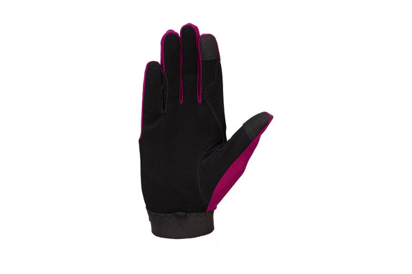 Hy Childrens/Kids Riding Gloves (Purple) (XS)