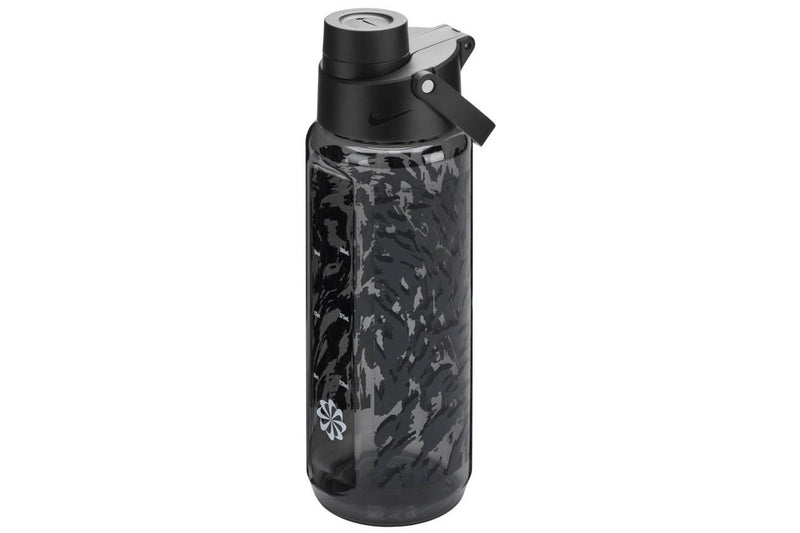 Nike TR Renew Recharge Chug Bottle - Graphic Smoke Grey / Black / White (710ml)