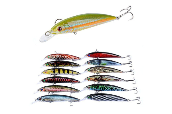 11cm/11.5g Painted Bionic Fishing Bait Hard Plastic Lure