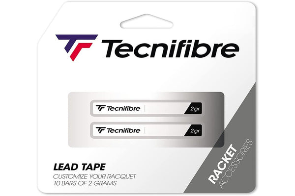 Tecnifibre ATP Lead Tape for Tennis Racquets (10 Bars of 2g)