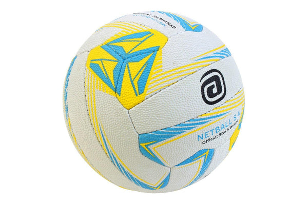 Avaro Club / Match Netball - Yellow / Blue - Size 4