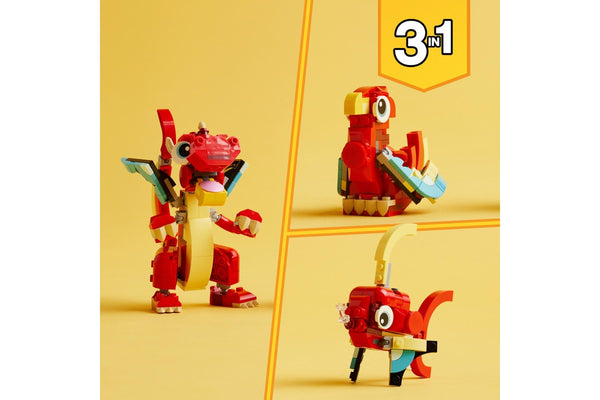 LEGO Creator: 3-In-1 - Red Dragon (31145)