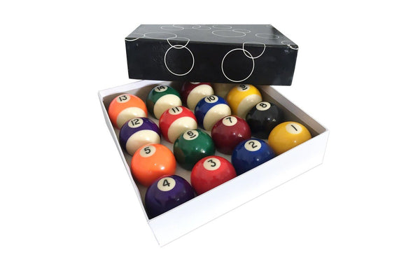 16pc Formula Sports Standard 2 1 16" Pool Balls Set Boxed Billiard Game Numbered