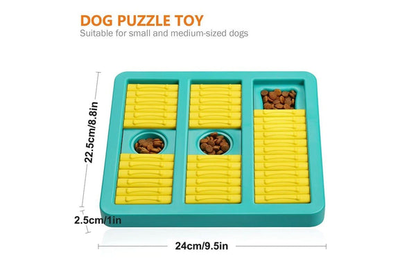 Eco-friendly Non-slip Slow Feeder Dog Toy Interactive Training Game For Small Medium Dog Increases