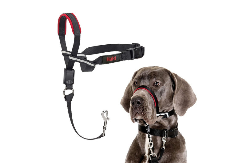 Halti Optifit Dog Head Collar (Black) (S)