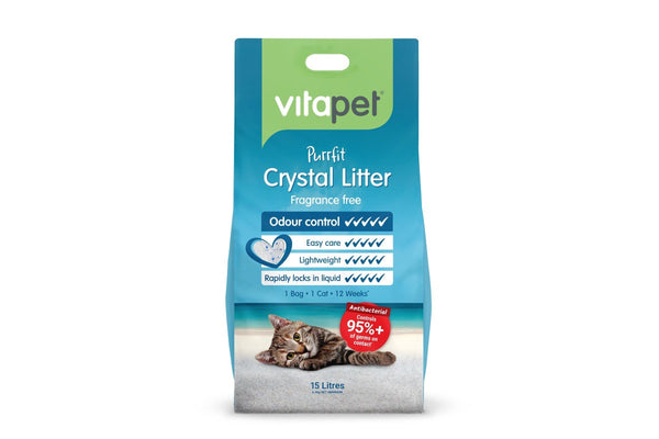 Vitapet: Purrfit Crystals (15L)