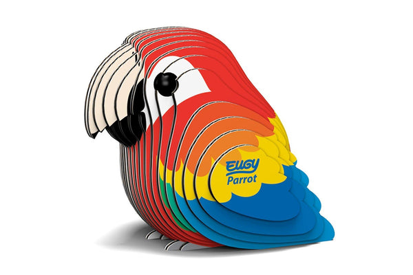 Eugy: Parrot - 3D Cardboard Model