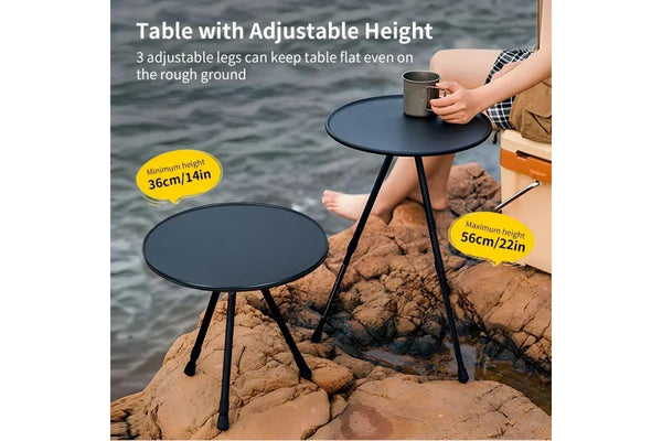 Ultralight Camping Table With Adjustable Legs