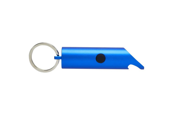 Flare Recycled Aluminium Torch Keyring (Royal Blue) (One Size)