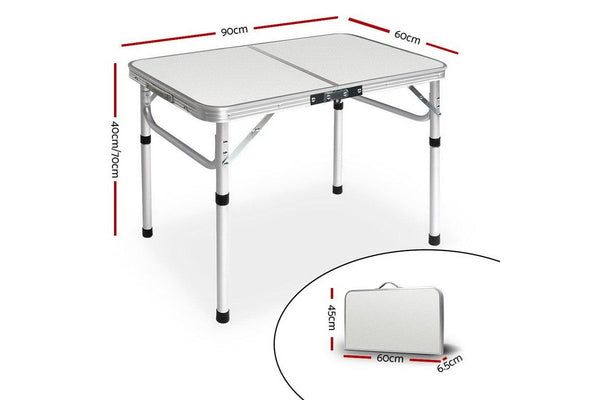 Weisshorn Foldable Kitchen Camping Table -