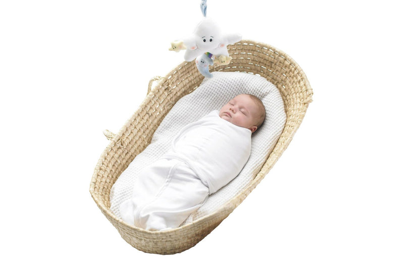 Mum 2 Mum: DreamSwaddle (Small) - Blue Criss-Cross
