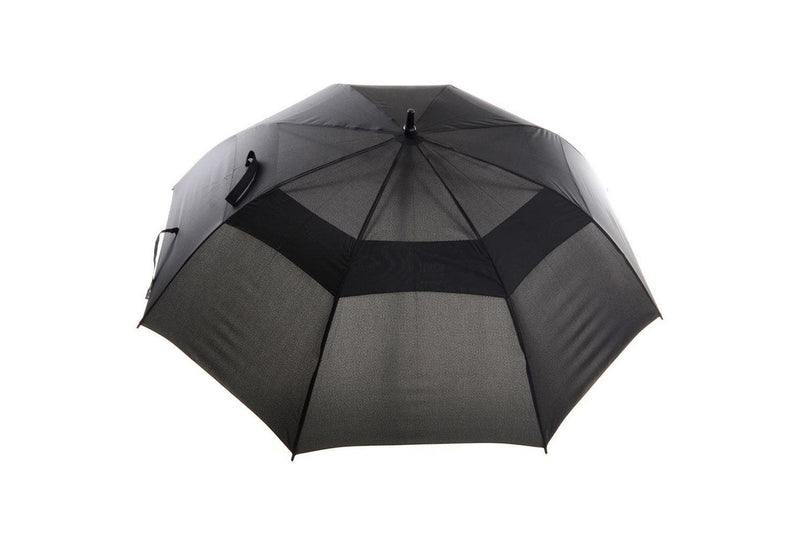 Drizzles Mens Auto Double Canopy Golf Umbrella (Black) (One Size)