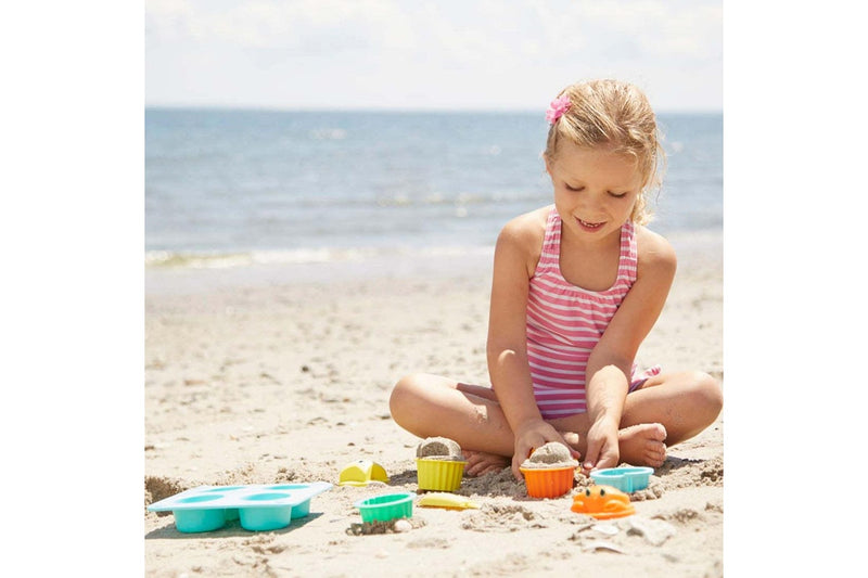 Melissa & Doug: Seaside Sand Cupcakes - Play Baking Set