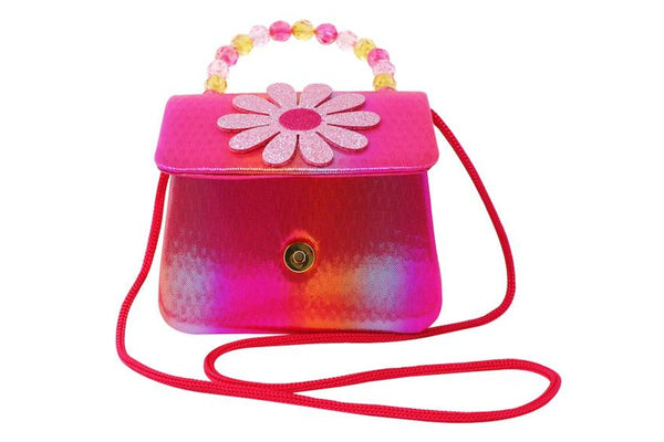 Pink Poppy: Vibrant Vacation - Daisy Hard Handbag