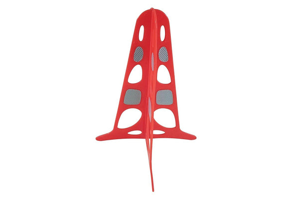 Sandleford 2-Piece Click 50cm Stackable Safety Cone Alert Warning Road Sign OR