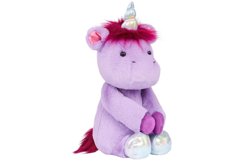 B. Happyhues Stuffed Plush - Unicorn (Purple)